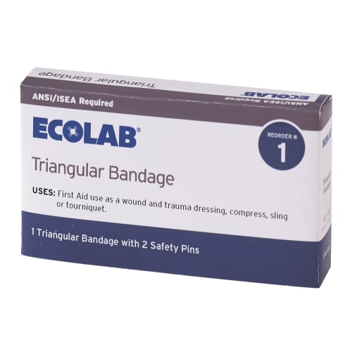 Ecolab® Triangular Bandage 50225-01-08 - Reorder No. 1